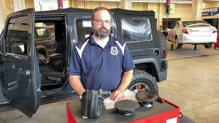 Alpine Jeep Wrangler JKU Front Driver Side Install Speaker Replacement -  YouTube