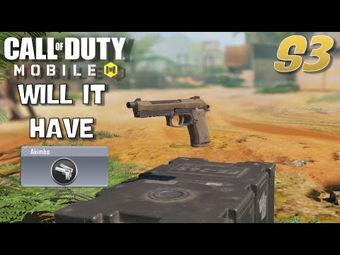 WILL THE RENETTI HAVE AN AKIMBO OPTION? COD Mobile