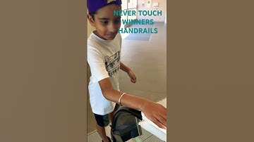 You Should Never Touch WINNERS Escalator Handrails..🤢🤮🤢 #shorts