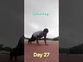 27/30 Day of Pushup challange #shorts #shortsvideo #shortsfeed #viral #fitness #pushup #fitness