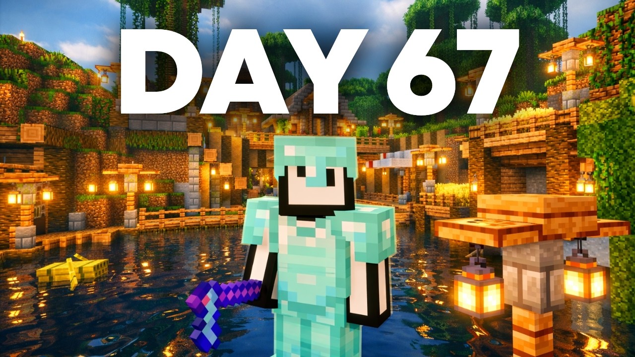 I Played Minecraft Every Day for 67 Days - YouTube