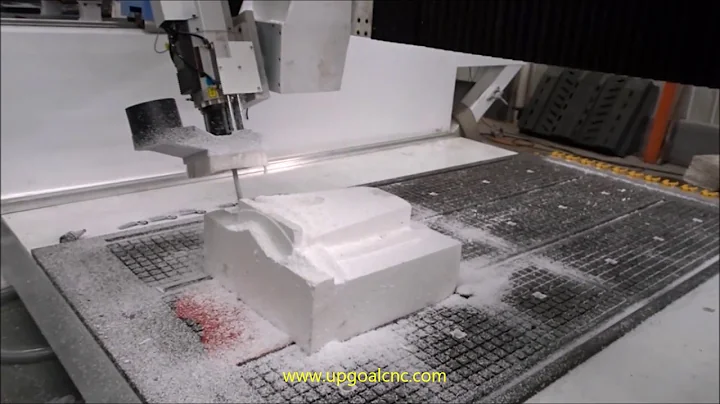 4 Axis 180 °（ ±90 °）Rotated Spindle Foam CNC Router Machine