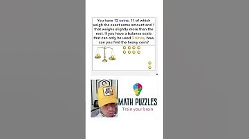 If you balance a scale that can only be used 3 times, how can you find the heavy coin?