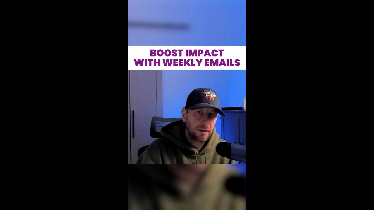 Boost Impact with Weekly Emails