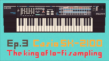 Casio SK-2100 (1987) [REVIEW & DEMO + TUTORIAL] | Making a Song - ep.3