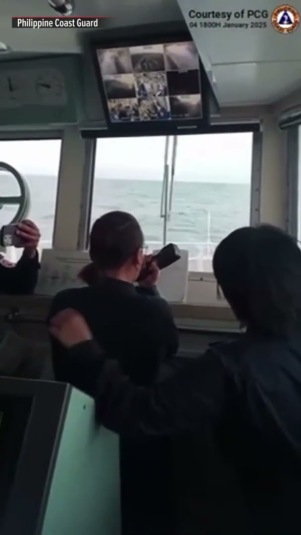 PCG challenges Chinese Coast Guard vessel spotted off Zambales coast