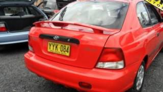 Career Overview 2001 Hyundai Accent LC GL Red 5 Speed Manual Hatchback