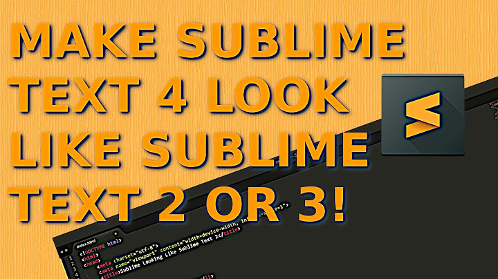 So sánh sublime text 3 vs eclipse