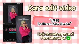 How to edit the video "1/365 new page starts" edit using the CapCut application⁉️✅ screenshot 5