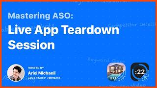 Live App Teardown (Apr. 2021) - Mastering App Store Optimization (ASO) with Ariel Michaeli