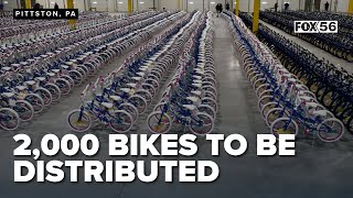 Marty Flynn slings bikes for another record breaking year; 2,000 bikes to be distributed