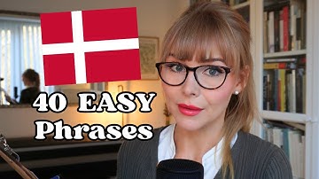 Learn 40 Everyday Danish Phrases 🇩🇰✨ Soft Spoken ASMR Teacher Roleplay for Relaxation & Study