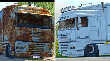 REBUILDING A DAF XF 105 Euro Truck Simulator 2