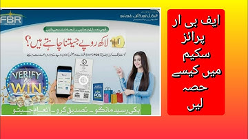 Fbr pos prize scheme detail