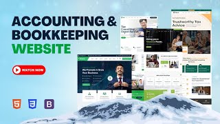 Bookkeeping And Accounting Website Templates