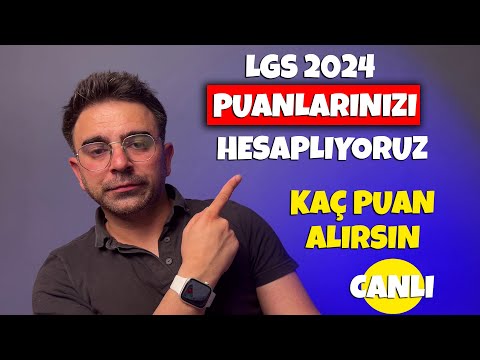 🔴 LGS 2024te Puan ve Yüzdelikleriniz Nasıl Gelir? Sizlerin Puanlarını Hesaplıyoruz.