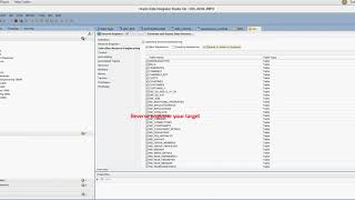 3. Create your model in ODI