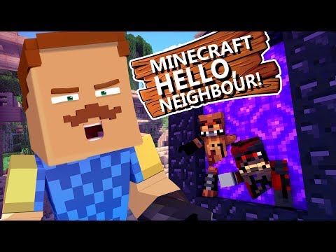 FNAF Dimension? | Meet The Neighbor S1 EP 1 | Minecraft Hello Neighbor Roleplay - FNAF Dimension? | Meet The Neighbor S1 EP 1 | Minecraft Hello Neighbor Roleplay