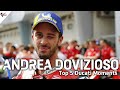 Andrea doviziosos top 5 moments with ducati