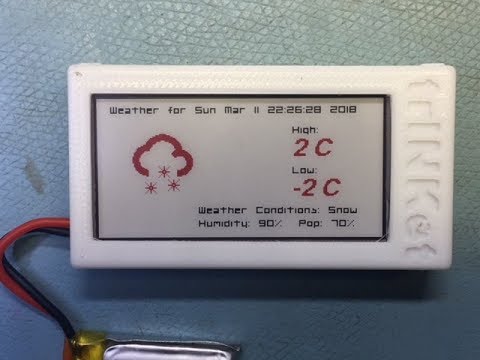 ESP32 trINKet Weather Station