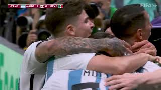 Messi magic sets up win | Argentina v Mexico | FIFA World Cup Qatar 2022