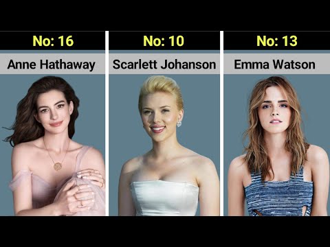 Top 20 Most Beautiful Hollywood Actress in 2023 | DataLibrary