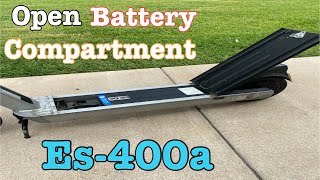 Bird es-400a | Battery compartment open|￼ Tutorial ￼