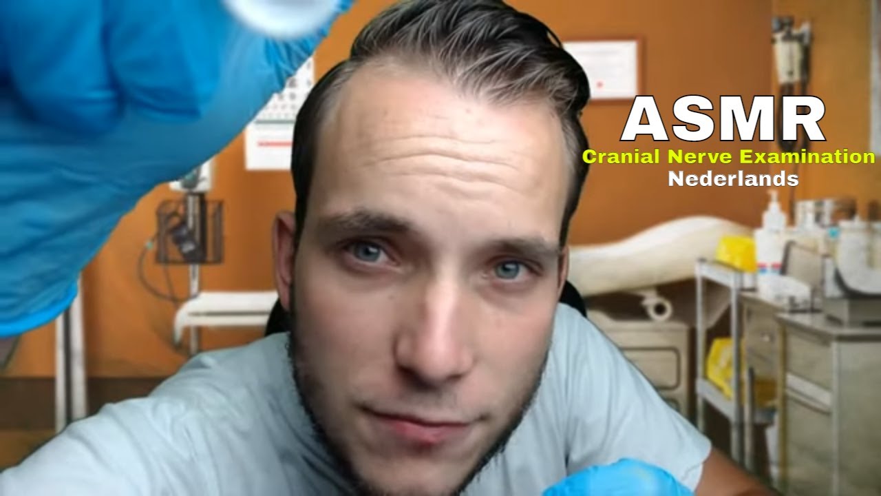 ASMR | Dokter Bezoek | Full Cranial Nerve Examination | Dutch | Nederlands #ASMR