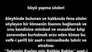 Büyü Yapma 