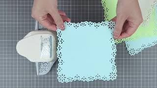 Bira Craft 2 in 1 Border Edge Craft Punch for Scrapbooking (Daisy)