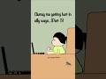 Part 3 is here...Clumsy me getting hurt in silly ways. #shorts #animationshort #funnycartoons