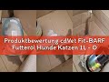 Produktbewertung cdVet Fit-BARF Futteröl Hunde Katzen 1L - Omega 3 reiches Nahrungsergänzungsmittel