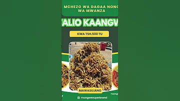 Mchezo Wa Dagaa Nono Wa Kukaanga Kutoka Mwanza Wanakuwa Tayari Kwaajili Ya Kuliwa Unaletewa Mpak 