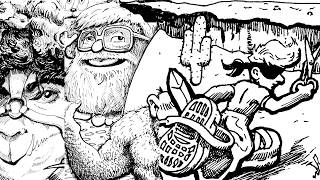 How I draw in Ink with no pencil undersketch (Inking Art)