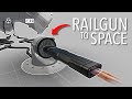 Would it work railgun assisted orbital launcher