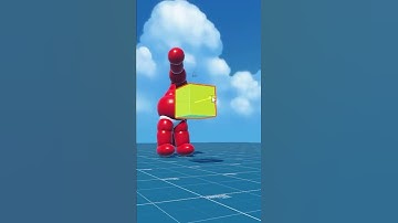 I added Active Ragdoll Physics to my game... #shorts #indiegamedev
