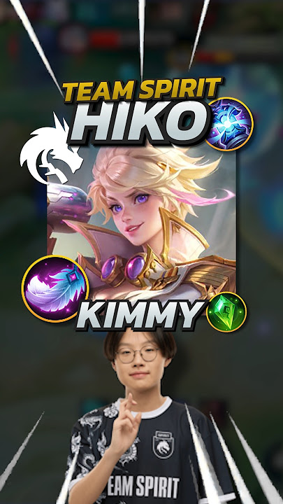 Team Spirit Hiko Kimmy Revamp S36 Build! Mobile Legends #mobilelegends #mlbb #gaming #MLBBCreator