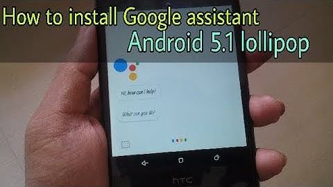 How to Get Google Assistant on Android Lollipop Devices (No Root) in Hindi | Tech G |