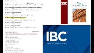 RAM ELEMENT DESIGN GLULAM BEAM DESIGN PER IBC 2018