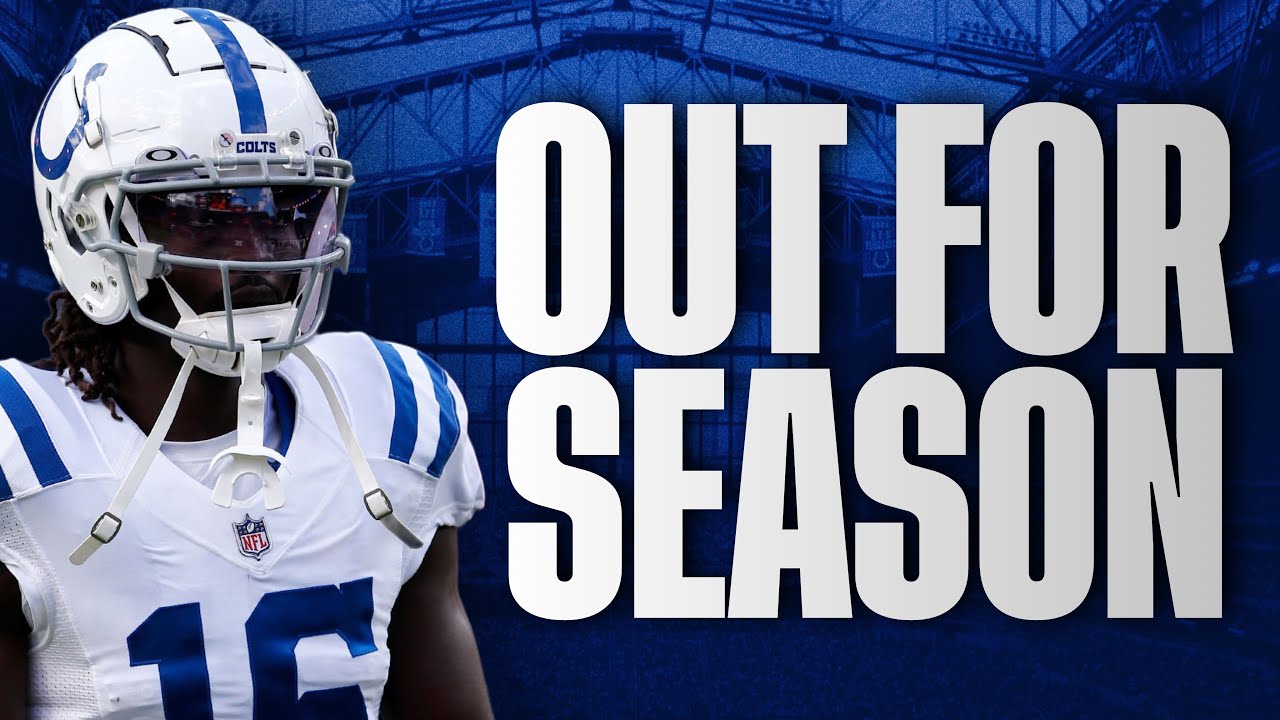 Breaking Indianapolis Colts WR Ashton Dulin OUT FOR THE SEASON YouTube