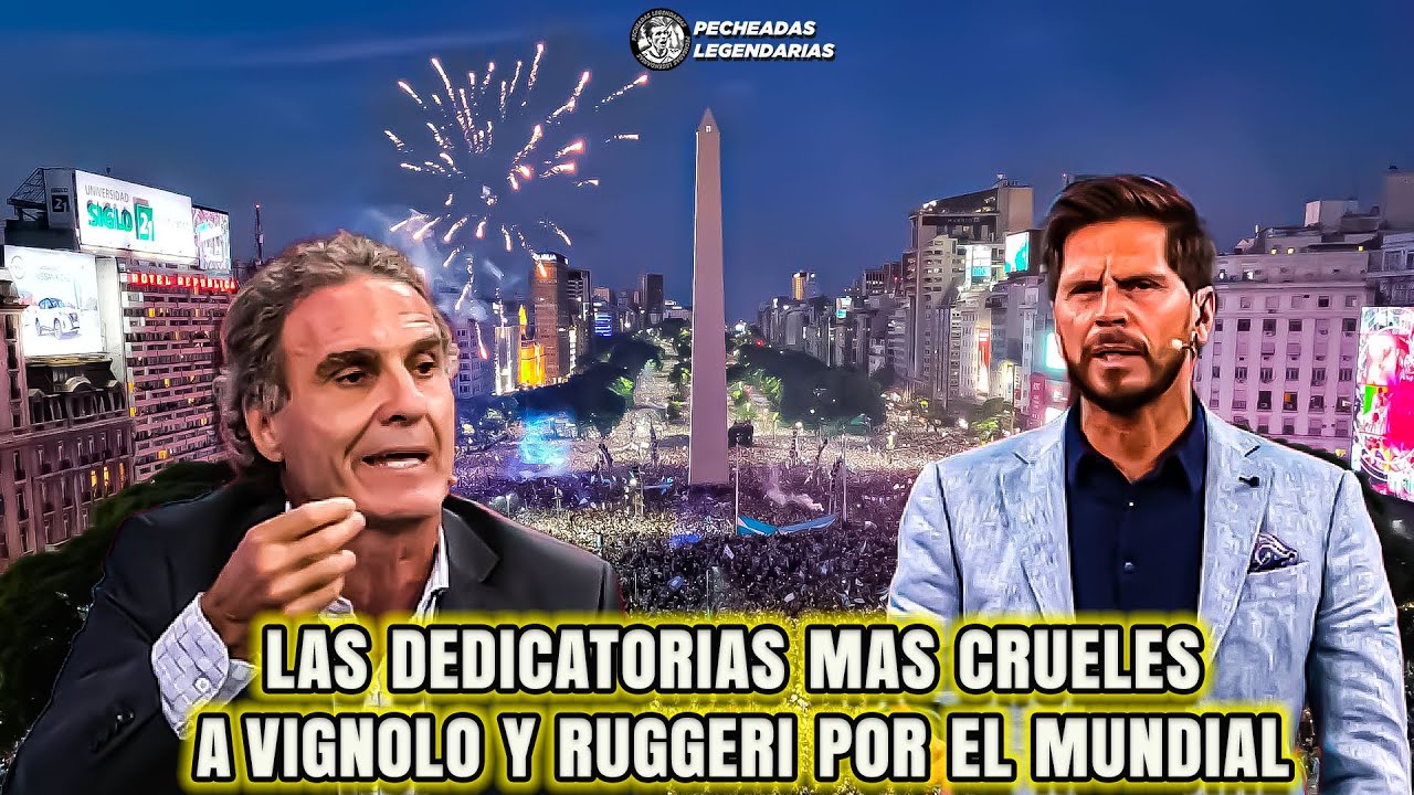 Las DEDICATORIAS mas CRUELES a VIGNOLO y RUGGERI por el mundial ganado