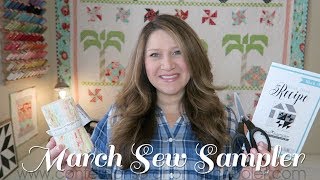 FQS March 2019 Sew Sampler // UNBOXING!!