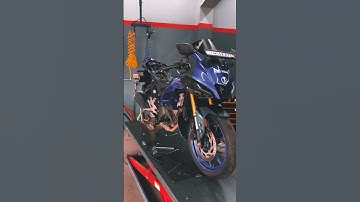 Full Service of R15v4 after 20k kms #bikeservice #r15v4 #r15 #yamaha #oilchange #airfilter #coolant