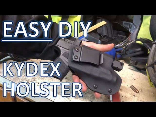 How to Make a Kydex Holster for a Gun DIY : 4 Steps - Instructables