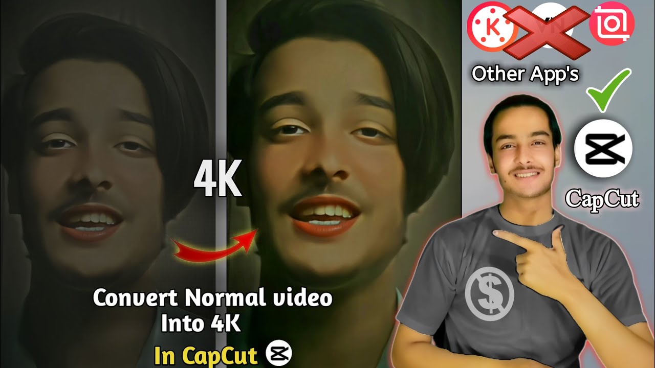 How to convert normal video to 4k ultra HD 2023 | Normal video ko 4k ...