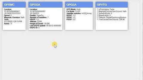 .NET NMEA Parser in Clarion