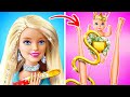 UNA MUÑECA COBRA VIDA 😍 || Lindas y diminutas manualidades para Barbie por 123 GO! CHALLENGE
