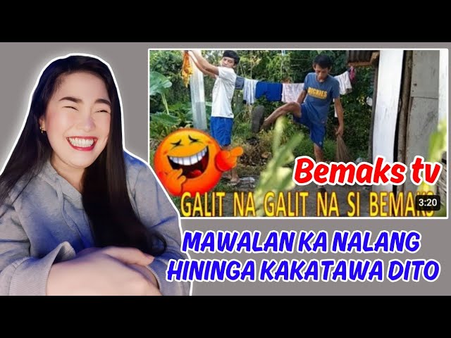 MAWAWALAN KA NALANG NG HININGA KAKATAWA SA Invisible prank nila Bemaks tv 🤣 class=