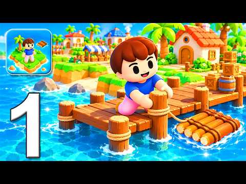 Island Town Builder - Gameplay Walkthrough Part 1 - Island Builder Adventure (iOS, Android)