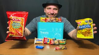 ASMRTrying Snacks From Peru  (Try Treats Unboxing)